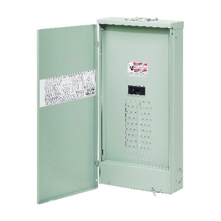 TYPE BR Load Center, BRP, 20 Spaces, 200A, 120/240V, Main Circuit Breaker, 1 Phase BRP20B200R